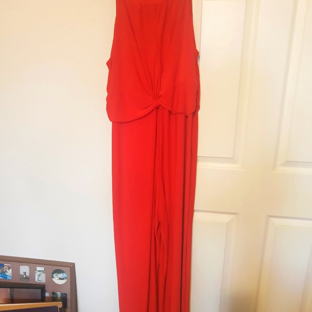 Enms and Michele xl red jumpsuit
